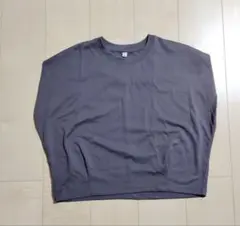 GU 半袖 Tシャツ ダークグレー Lサイズ