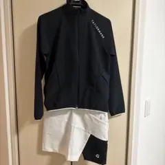 新品】リュクスエイケイエムプラス モックネック プリーツスカート