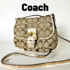 【COACH】ソーホー　シグネチャー柄 ショルダーバッグ Y2K 00s　コーチ