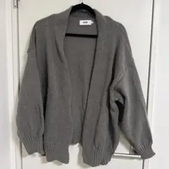 あず様専用　AZUL BY MOUSSY グレーニットアウター