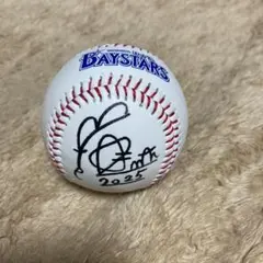 生写真付き　珍品 中日ドラゴンズ フットボール 与田剛サイン入り 生写真付き 珍品 中日ドラゴンズ フットボール 与田剛サイン入り