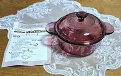 未使用品 VISION CORNING ビジョン 耐熱ガラス 鍋 フライパン SHOP偶然と必然の間 ビジョン フライパン アンバー フランス製