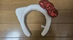 USJ スパンコール　ハローキティ　カチューシャ　ユニバ