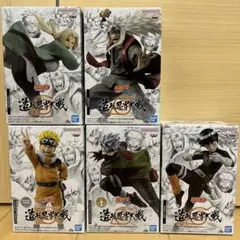 ナルト　プライズフィギュア　造形忍界大戦　5体セット