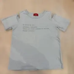 repipi armario ライトブルー オフショルTシャツ L