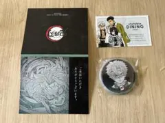 【鬼滅の刃】　ufotableダイニング　不死川実弥　缶バッジ＆ウェルカムPOP