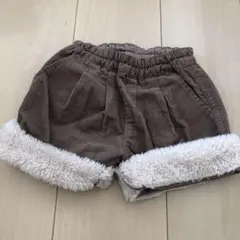 アプレレクール　コーデュロイ　ショートパンツ
