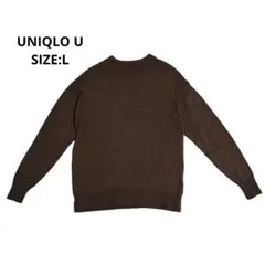 【美品】UNIQLO U/ミドルゲージモックネックセーター