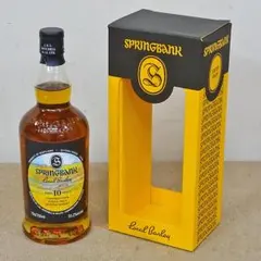 スプリングバンク ローカル バーレイ 10年 700ml 55.2%のサムネイル