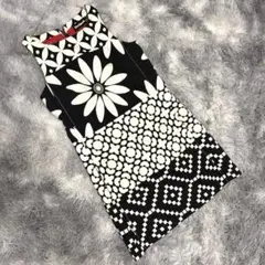 Desigual デシグアル（M）ノースリーブワンピース モノトーン レトロのサムネイル