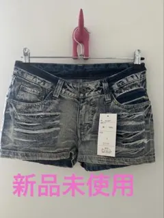 新品未使用レディースダメージショートパンツ