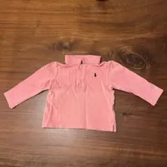 Ralph Lauren ピンク ポロシャツ 80サイズ