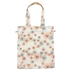 【美品】ポール&ジョー ユニクロ 巾着トートバッグ クリザンテーム 花柄 コラボのサムネイル