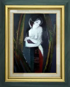 伝説の逃亡画家 人見友紀 油絵 裸婦 油彩 20号 人見友紀 - メルカリ