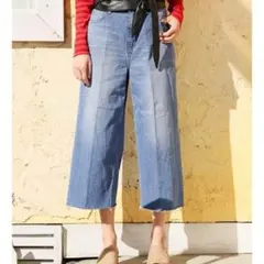 ローリーズファーム COEN デニム ワイドパンツ