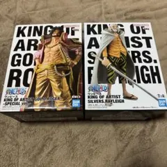ワンピース KING OF ARTIST ロジャー&レイリー2体セット
