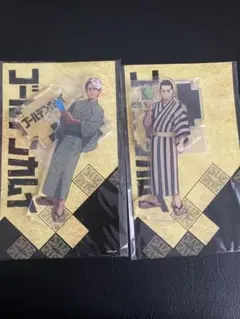 新品未開封 ゴールデンカムイ 鯉登 月島 アクリルスタンド 七夕 浴衣