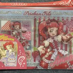 キラっとプリチャン　プリチャン　バインダー　ファイル　赤城あんな　緑川さら