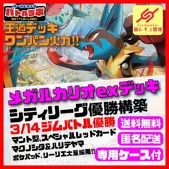 3/14優勝 メガルカリオexデッキ シティリーグ優勝構築デッキ