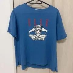 ELLE STUDIO エル半袖Tシャツ ブルーのサムネイル