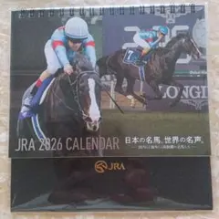 JRA 2026 CALENDAR 卓上カレンダー