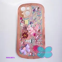 no.44】1点物 iPhone15ケース スマホケース デコ電 デコスマホ