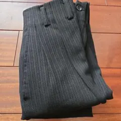90's TETE HOMME テットオム　ウールスラックス黒Mのサムネイル