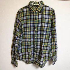 SHIPS メンズ長袖ネルシャツ　メンズLサイズ