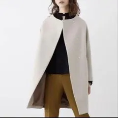 UNITED TOKYO ノーカラーコート