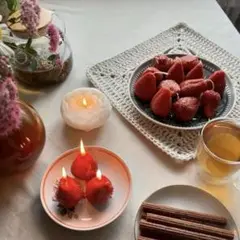 いちご　3点セット　シリコンモールド