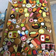 おもしろ消しゴム まとめ売り約100個