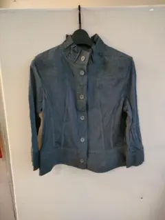 GIANNI LO GIUDIAE ダークブルー テーラードジャケット