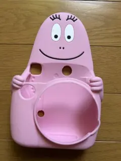 チェキ ケース カバー シリコンスタンド バーバパパ