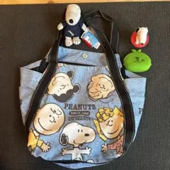 スヌーピー 4点セット トート ぬいぐるみ 小物 新品
