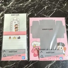 一番くじ 星のカービィ KIRBY CAFE Petit メモ帳 2点