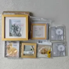 スクエアフォトフレーム 7個セット