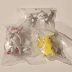 ポケモン　フロッキードール　ピカチュウ　ニンフィア　ワッカネズミ