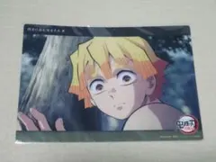 鬼滅の刃 WEBSHOPくじ コレクションビッグクリアカード 我妻善逸