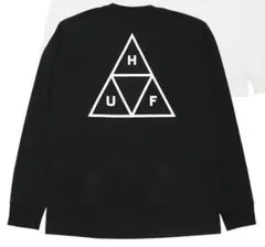 HUF ブラック ロングスリーブTシャツ XL