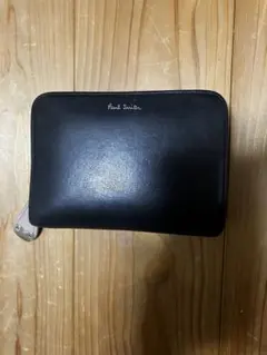 春特価星値下げ⭐︎Paul Smith ブラックレザー 二つ折り財布