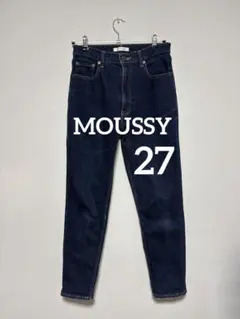 美品 マウジー 27 ハイウエスト デニム ジーンズ パンツ moussy