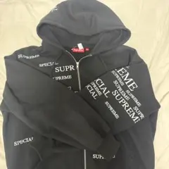 supreme Special Zip Up Hooded Sweatshirt