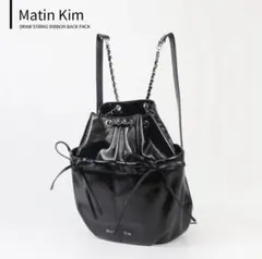 ☆MATIN KIM☆DRAW STRING RIBBON BACK PACK