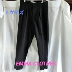 メンズ スラックスパンツ ブラック Lサイズ　きれいめ　カジュアル