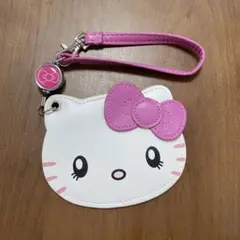 【used】USJ パスケース　キティ