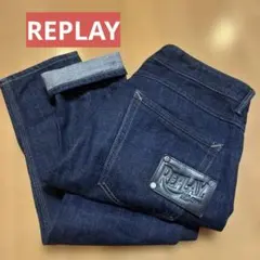 美品！【REPLAY】ダークブルーデニム W29 L32