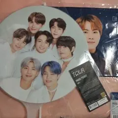 ジン JIN ALL うちわ MOS TOUR フラッグ マジショ BTS