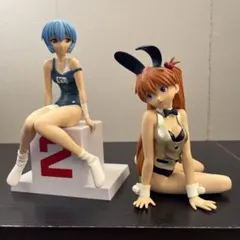 綾波レイ【水着】アスカ【バニー】