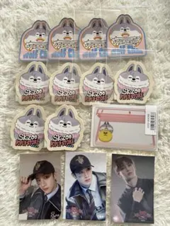 stray kids オンラインくじ バンチャン ウルフチャン ステッカー