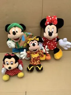 ディズニー　ミッキー ミニー ぬいぐるみセット